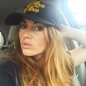 NEW Black unstructured Vibes on Vibes dad hat